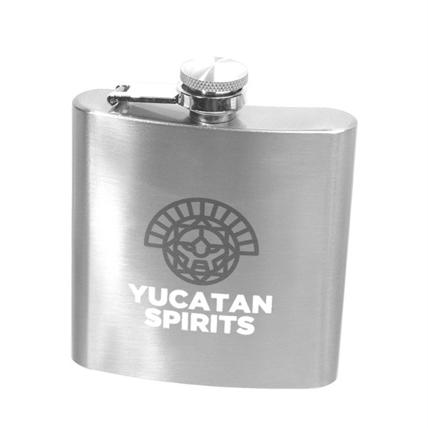 Stay hip with the Lazio Stainless Steel Flask. Featuring 6 oz.... from ASI 62088 IDProductsource
