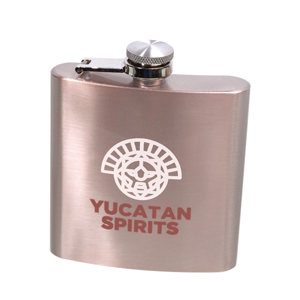 Stay hip with the Lazio Stainless Steel Flask. Featuring 6 oz.... from ASI 62088 IDProductsource