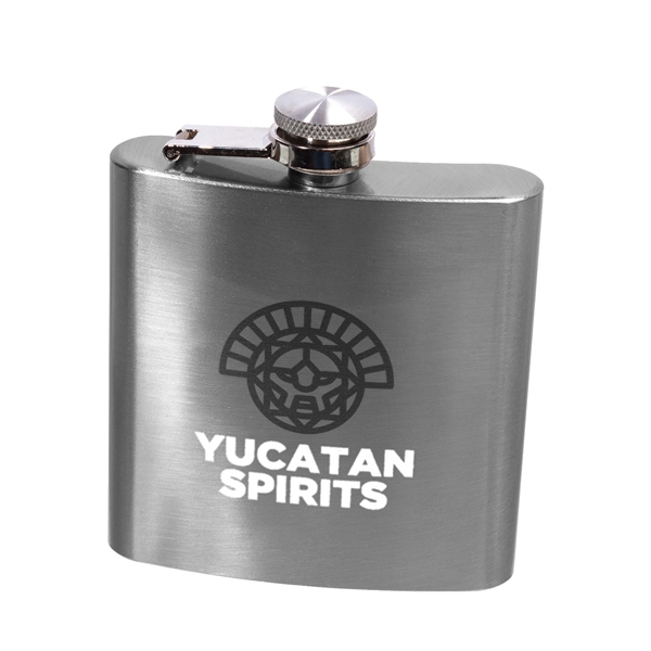 Stay hip with the Lazio Stainless Steel Flask. Featuring 6 oz.... from ASI 62088 IDProductsource