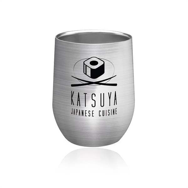 4.5" x 3.11" x 2.75" 11-ounce stainless steel double-wall vacuum insulated... from ASI 62088 IDProductsource