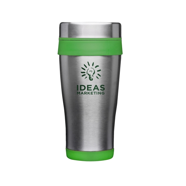 3.25" x 7" 20 ounce Grab-N-Go insulated stainless steel travel mug... from ASI 62088 IDProductsource