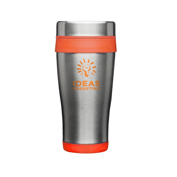 3.25" x 7" 20 ounce Grab-N-Go insulated stainless steel travel mug... from ASI 62088 IDProductsource