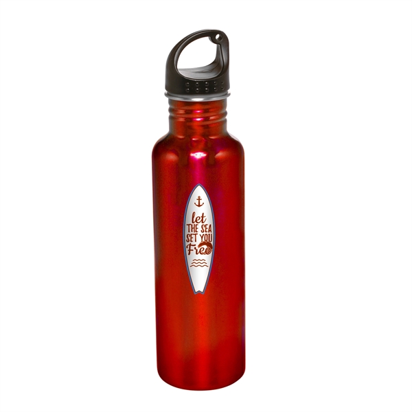 Stave off thirst with our Hydration Stainless Steel Sports Water Bottle.... from ASI 62088 IDProductsource