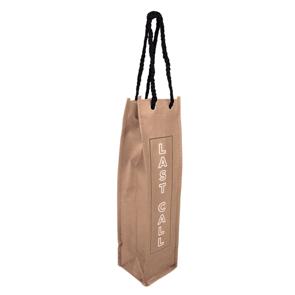 These non-woven single personalized wine bottle bags can be a great... from ASI 62088 IDProductsource