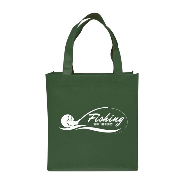 12" x 12.75" x 8" non-woven polypropylene tote bag with roomy... from ASI 62088 IDProductsource