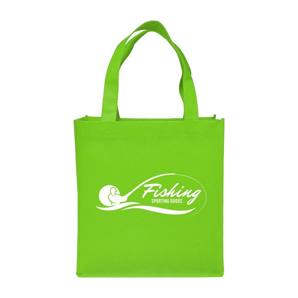 12" x 12.75" x 8" non-woven polypropylene tote bag with roomy... from ASI 62088 IDProductsource