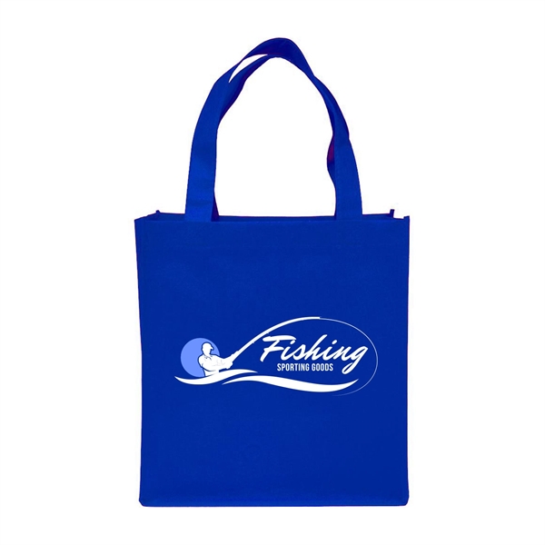 The Clipper Grocery tote bag is made 80 GSM Non-Woven Polypropylene... from ASI 62088 IDProductsource