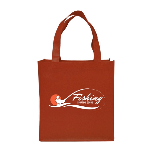 The Clipper Grocery tote bag is made 80 GSM Non-Woven Polypropylene... from ASI 62088 IDProductsource