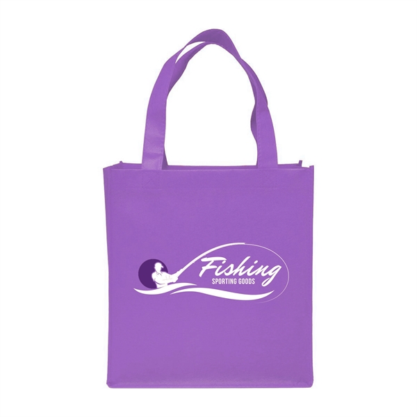 The Clipper Grocery tote bag is made 80 GSM Non-Woven Polypropylene... from ASI 62088 IDProductsource