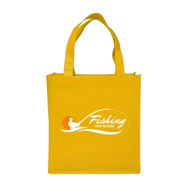 The Clipper Grocery tote bag is made 80 GSM Non-Woven Polypropylene... from ASI 62088 IDProductsource