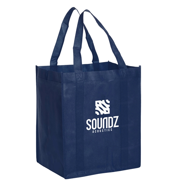 13" x 10" x 15" 80GSM non-woven polypropylene Eco-Shopper tote with... from ASI 62088 IDProductsource