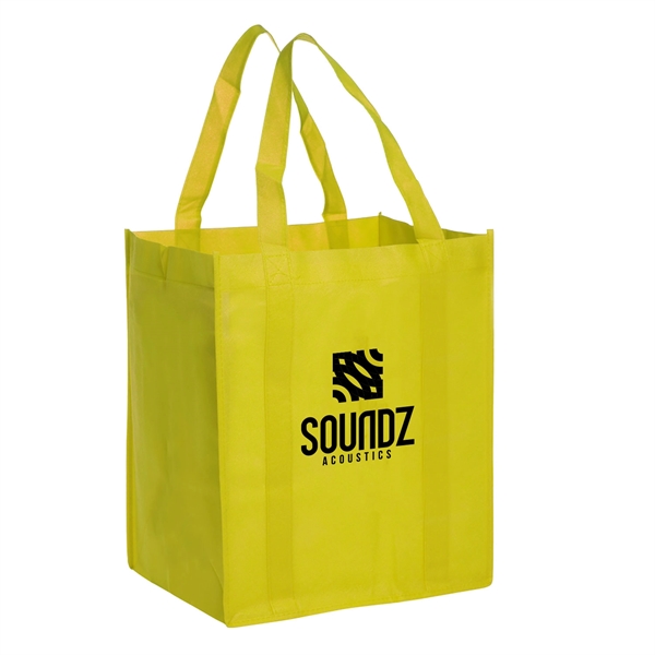 13" x 10" x 15" 80GSM non-woven polypropylene Eco-Shopper tote with... from ASI 62088 IDProductsource