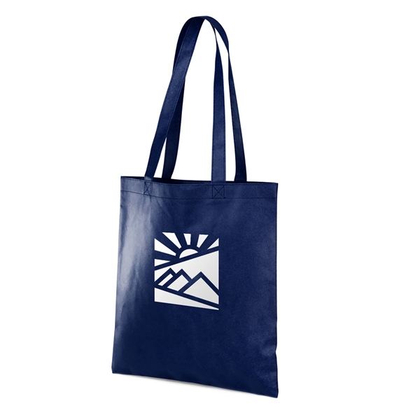 13.5" x 14.5" 80GSM non-woven polypropylene tote bag with long reinforced... from ASI 62088 IDProductsource