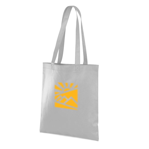13.5" x 14.5" 80GSM non-woven polypropylene tote bag with long reinforced... from ASI 62088 IDProductsource