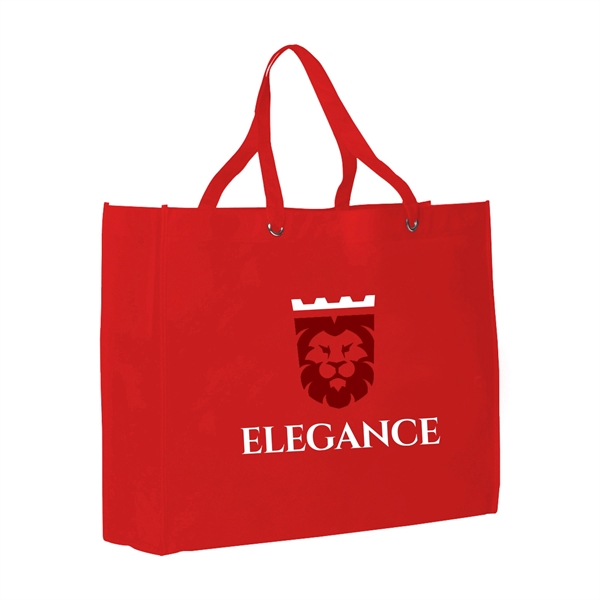 The bag you want for shopping sprees, THE SHOPPER non-woven tote... from ASI 62088 IDProductsource