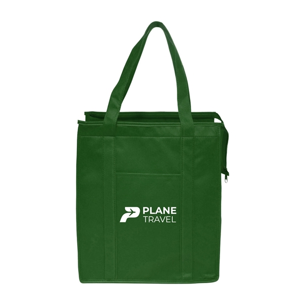 13" x 15" x 9" 80GSM non-woven polypropylene insulated food tote... from ASI 62088 IDProductsource