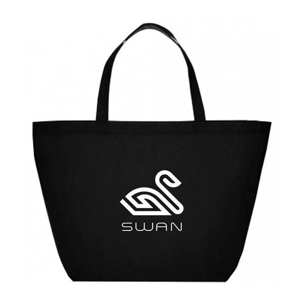 20" x 13" x 8" 80GSM non-woven polypropylene budget tote bag... from ASI 62088 IDProductsource