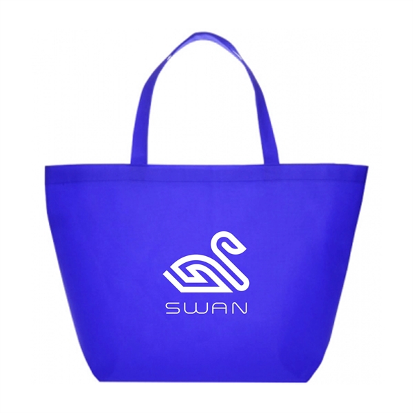 20" x 13" x 8" 80GSM non-woven polypropylene budget tote bag... from ASI 62088 IDProductsource