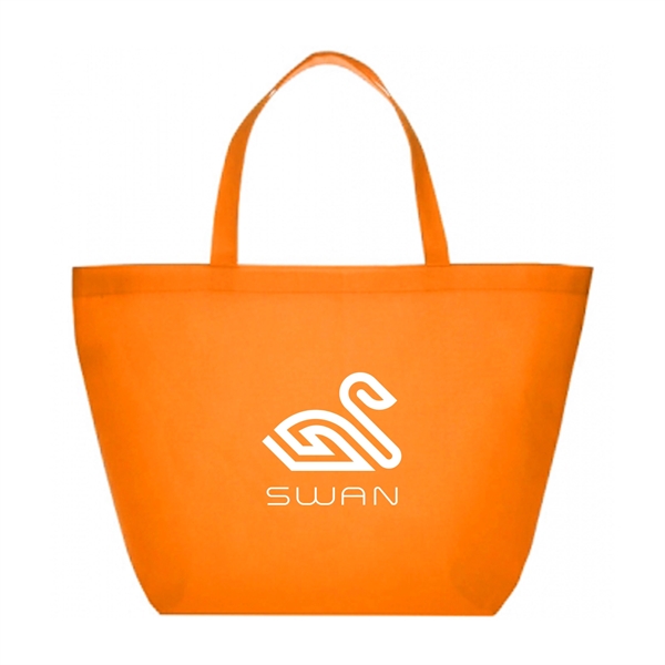 20" x 13" x 8" 80GSM non-woven polypropylene budget tote bag... from ASI 62088 IDProductsource