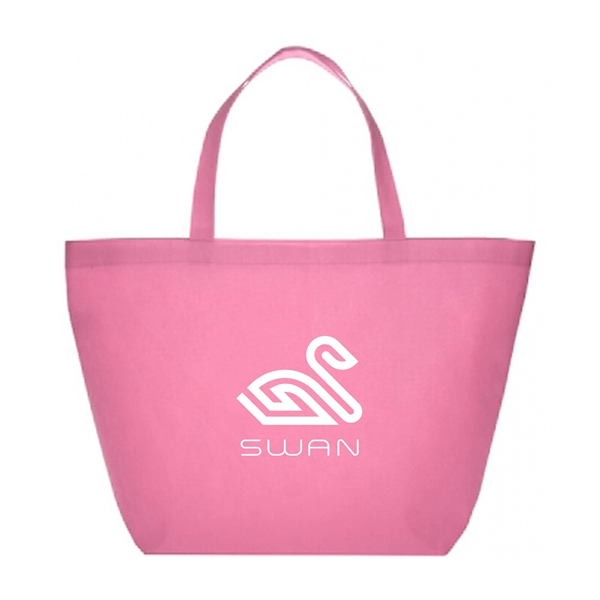 20" x 13" x 8" 80GSM non-woven polypropylene budget tote bag... from ASI 62088 IDProductsource