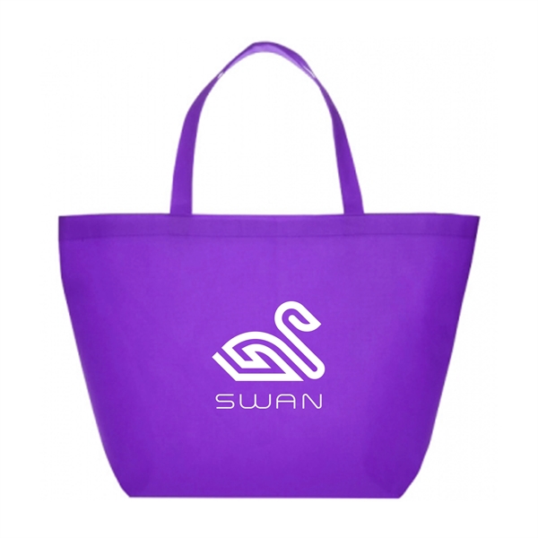 20" x 13" x 8" 80GSM non-woven polypropylene budget tote bag... from ASI 62088 IDProductsource