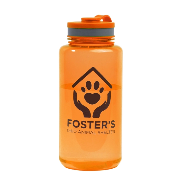 3.54" x 8.3" 38-ounce Tritan plastic VITA water bottle with wide... from ASI 62088 IDProductsource