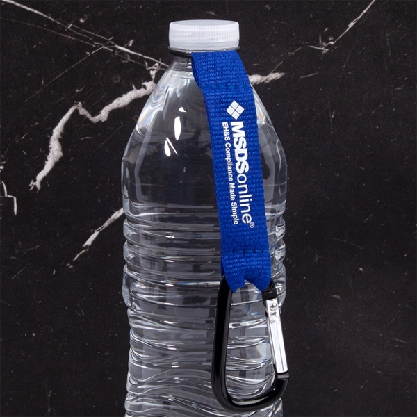 Water bottle holder with carabiner.... from ASI 62088 IDProductsource