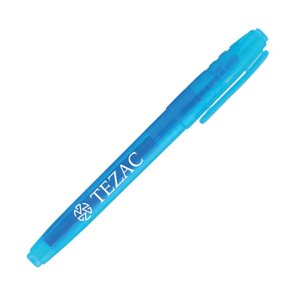 5.46" x 0.46" x 1.45" Oxford plastic highlighter with ergonomic cap... from ASI 62088 IDProductsource