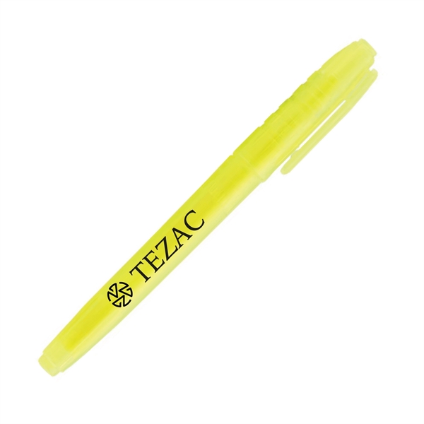 5.46" x 0.46" x 1.45" Oxford plastic highlighter with ergonomic cap... from ASI 62088 IDProductsource