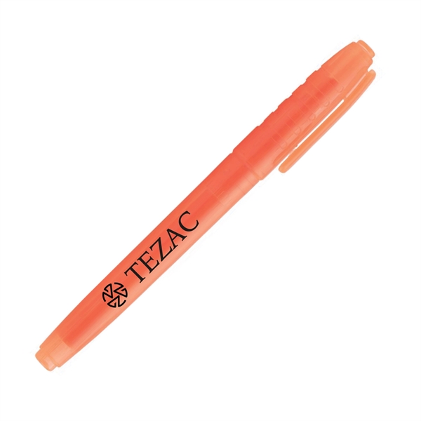 5.46" x 0.46" x 1.45" Oxford plastic highlighter with ergonomic cap... from ASI 62088 IDProductsource