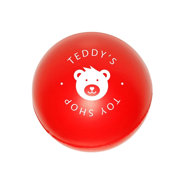 2.75" round foam stress reliever in 15 colors.... from ASI 62088 IDProductsource