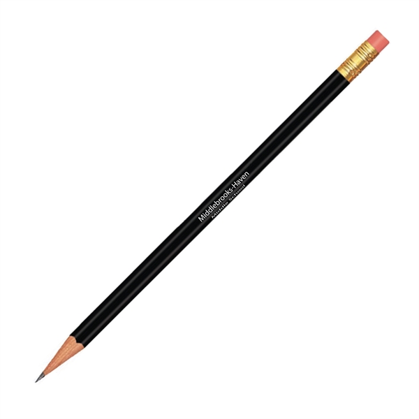 7.4" x 0.31" x 0.97" wood No. 2 pencil with hexagonal... from ASI 62088 IDProductsource