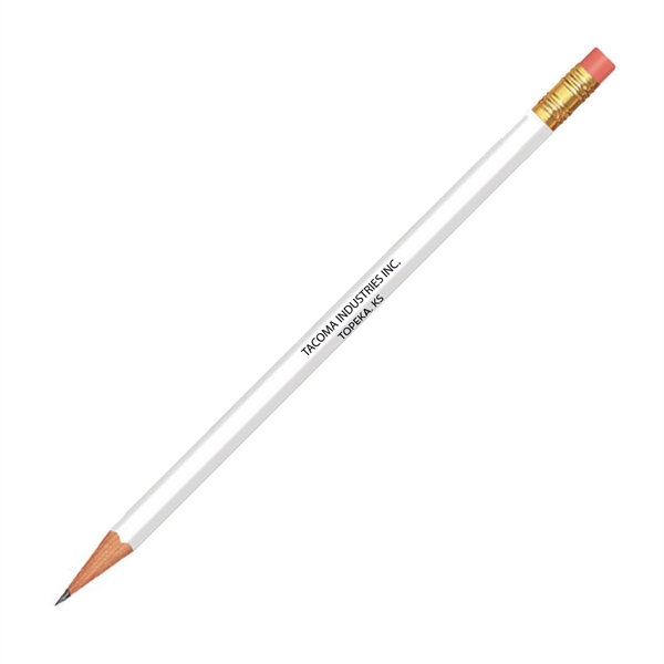7.4" x 0.31" x 0.97" wood No. 2 pencil with hexagonal... from ASI 62088 IDProductsource