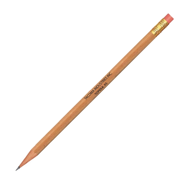 7.4" x 0.31" x 0.97" wood No. 2 pencil with hexagonal... from ASI 62088 IDProductsource