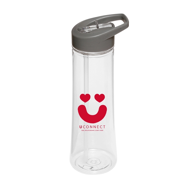 9.75" x 8" 22-ounce Tritan water bottle with drinking spout and... from ASI 62088 IDProductsource