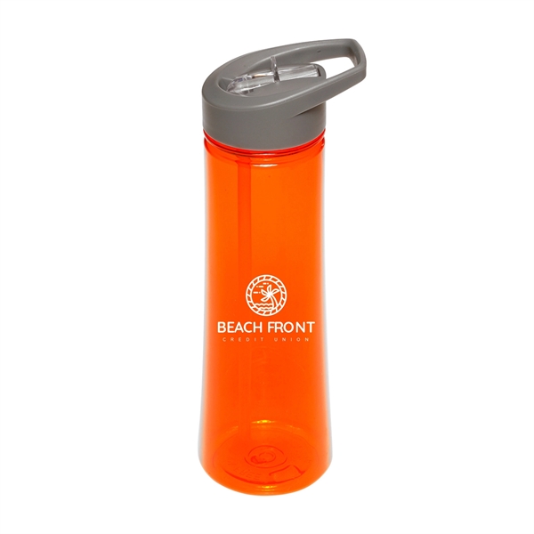 9.75" x 8" 22-ounce Tritan water bottle with drinking spout and... from ASI 62088 IDProductsource
