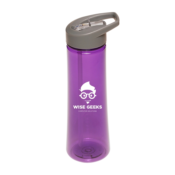 9.75" x 8" 22-ounce Tritan water bottle with drinking spout and... from ASI 62088 IDProductsource