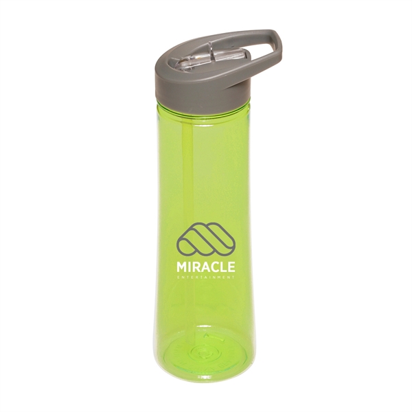 Hydrate with the Aqua Plastic Sports Bottle with drink spout. Made... from ASI 62088 IDProductsource