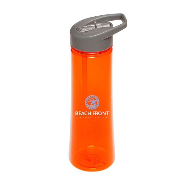 Hydrate with the Aqua Plastic Sports Bottle with drink spout. Made... from ASI 62088 IDProductsource