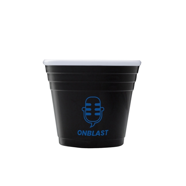 2.25" x 2.25" x 1.5" 2-ounce plastic Solo-style mini bomb shot... from ASI 62088 IDProductsource