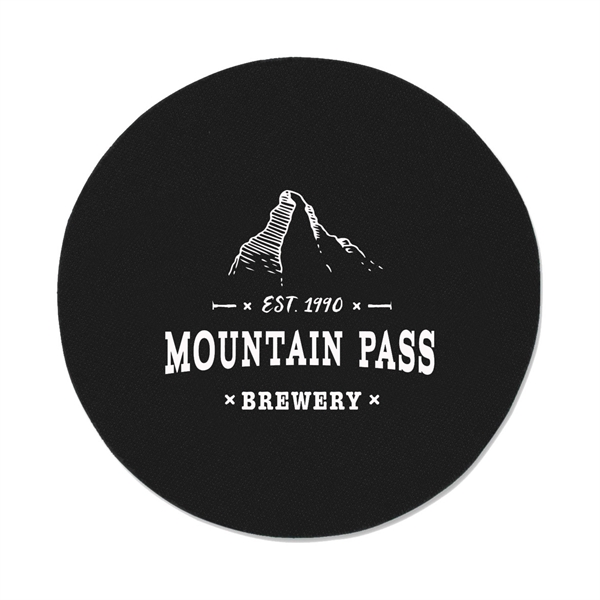 Round 4" x 1/8" polyurethane foam beverage coaster.... from ASI 62088 IDProductsource