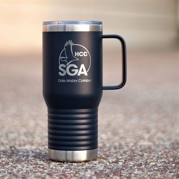 Polar Camel 20 oz. Vacuum Insulated Travel Mug with Slider Lid... from ASI 72657 Active Life Promo / Apres Ski