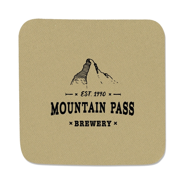 4" square polyurethane foam beverage coasters.... from ASI 62088 IDProductsource