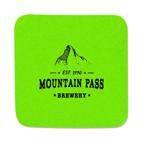 4" square polyurethane foam beverage coasters.... from ASI 62088 IDProductsource