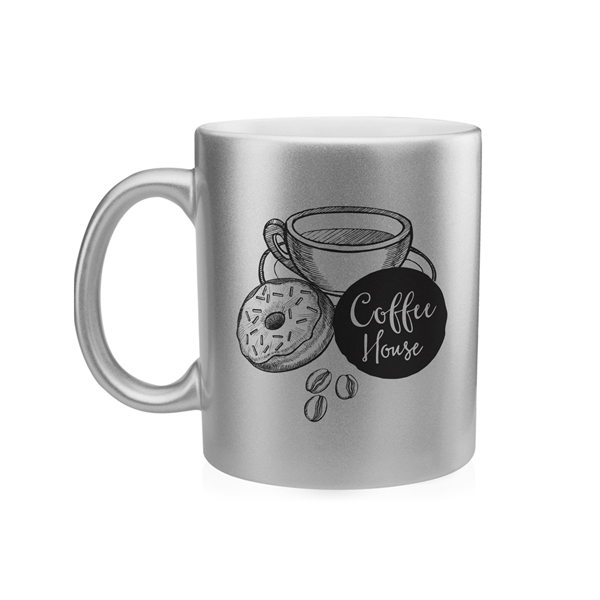 3.1" x 3.75" ceramic glossy 11-ounce mug with curved handle.... from ASI 62088 IDProductsource