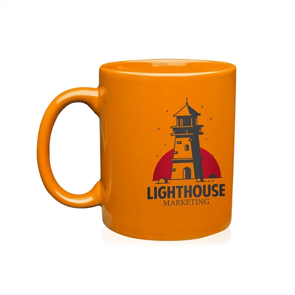 This durable 11 oz ceramic mug is smoothly molded with ceramic... from ASI 62088 IDProductsource
