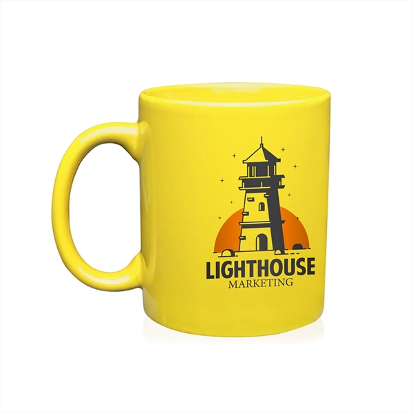 This durable 11 oz ceramic mug is smoothly molded with ceramic... from ASI 62088 IDProductsource