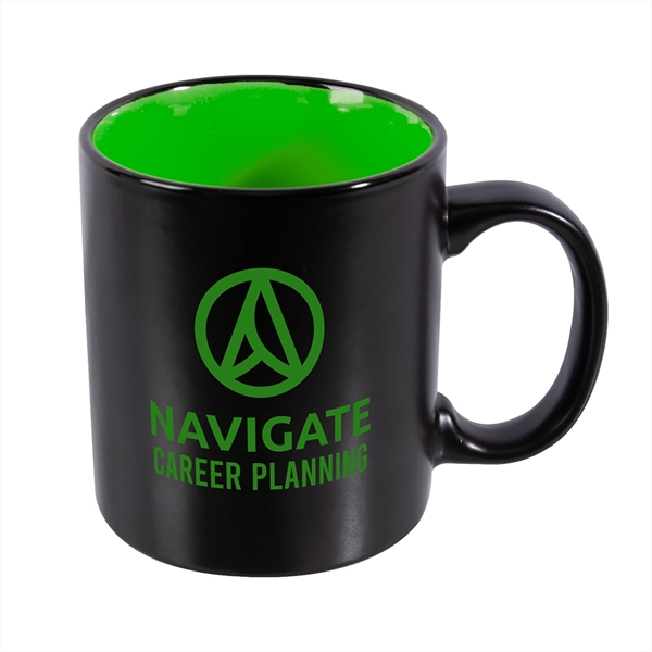 4.5" x 3.75" ceramic 11 ounce mug with glossy matte finish... from ASI 62088 IDProductsource