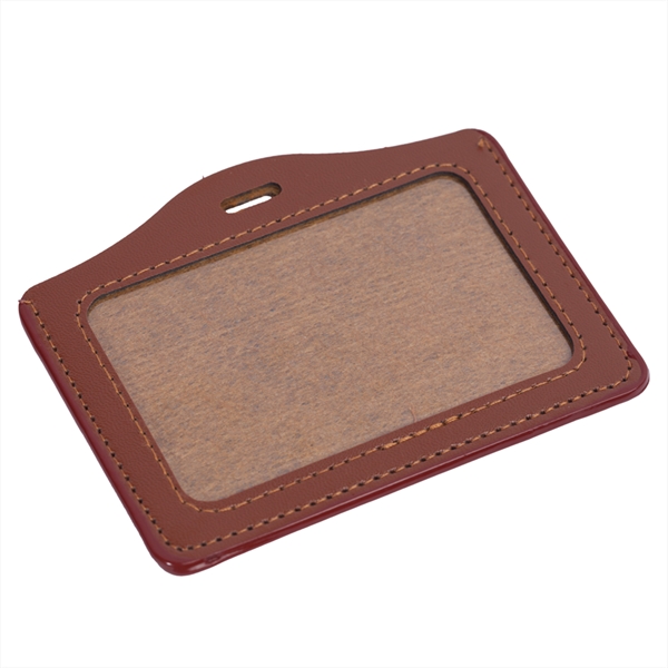 Faux leather badge holders, in hand in 6 business days.... from ASI 62088 IDProductsource