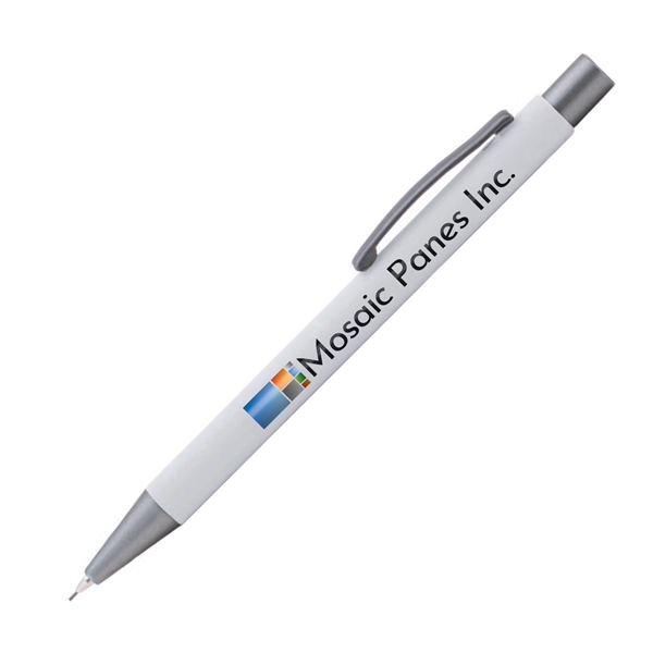 5.37" x 0.39" x 1.2246" metal mechanical pencil with No. 2... from ASI 62088 IDProductsource